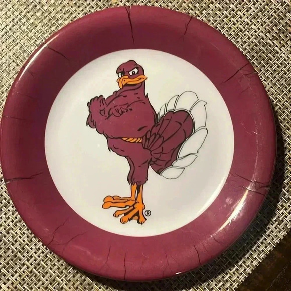 Virginia Tech Hokies plate - Picture 1 of 2